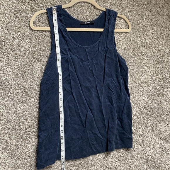 Quince Navy Blue Tank Top - Picture 6 of 8